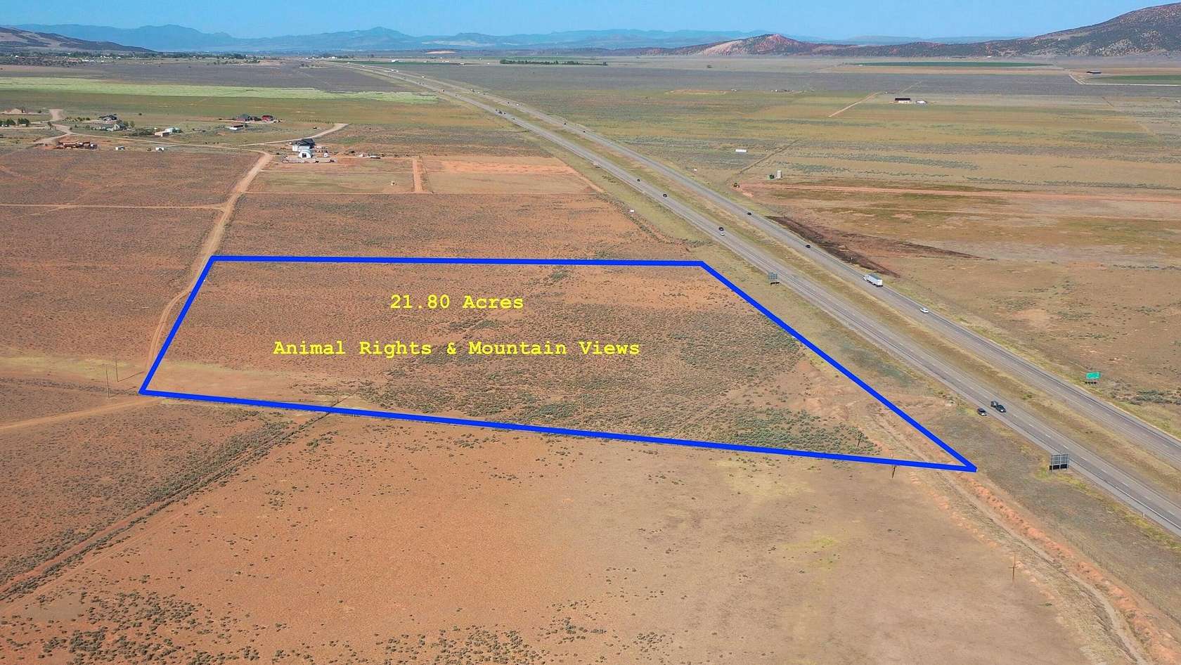 21.8 Acres of Land for Sale in Parowan, Utah