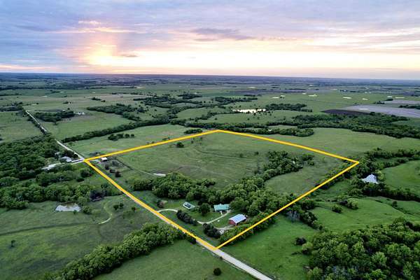 40 Acres of Improved Land for Sale in Hartford, Kansas