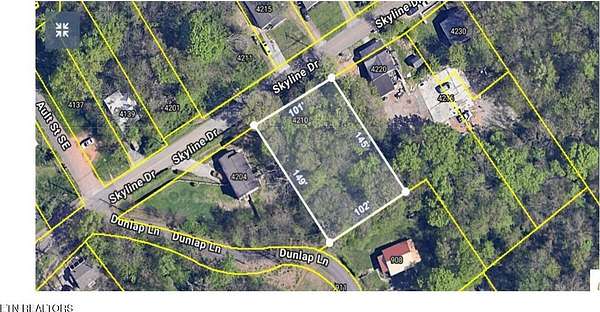 0.34 Acres of Residential Land for Sale in Knoxville, Tennessee