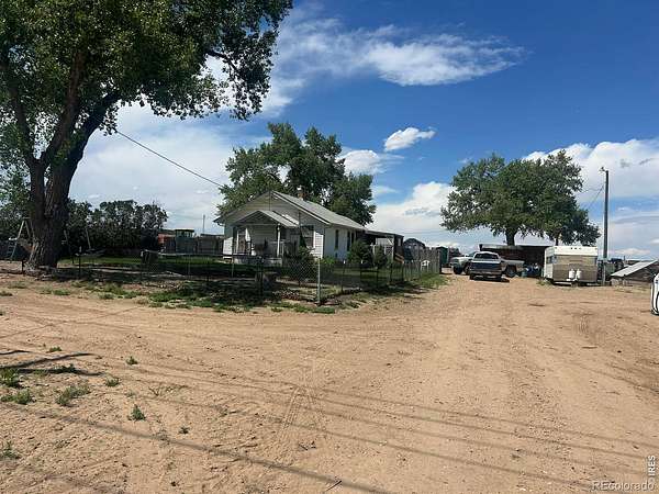 160 Acres of Agricultural Land with Home for Sale in Kersey, Colorado