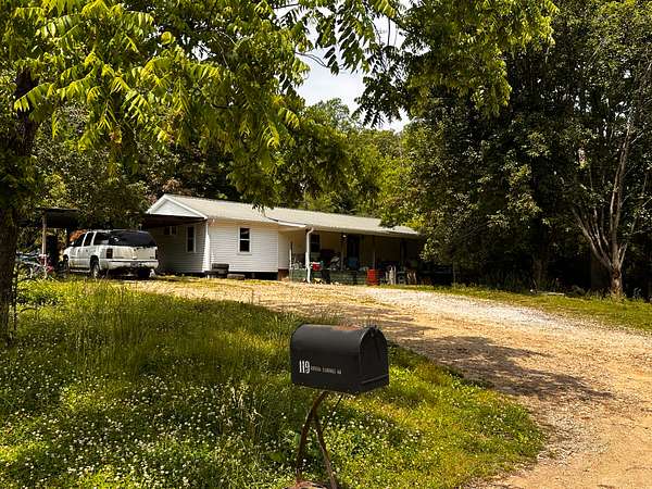 6.26 Acres of Land with Home for Sale in Hohenwald, Tennessee