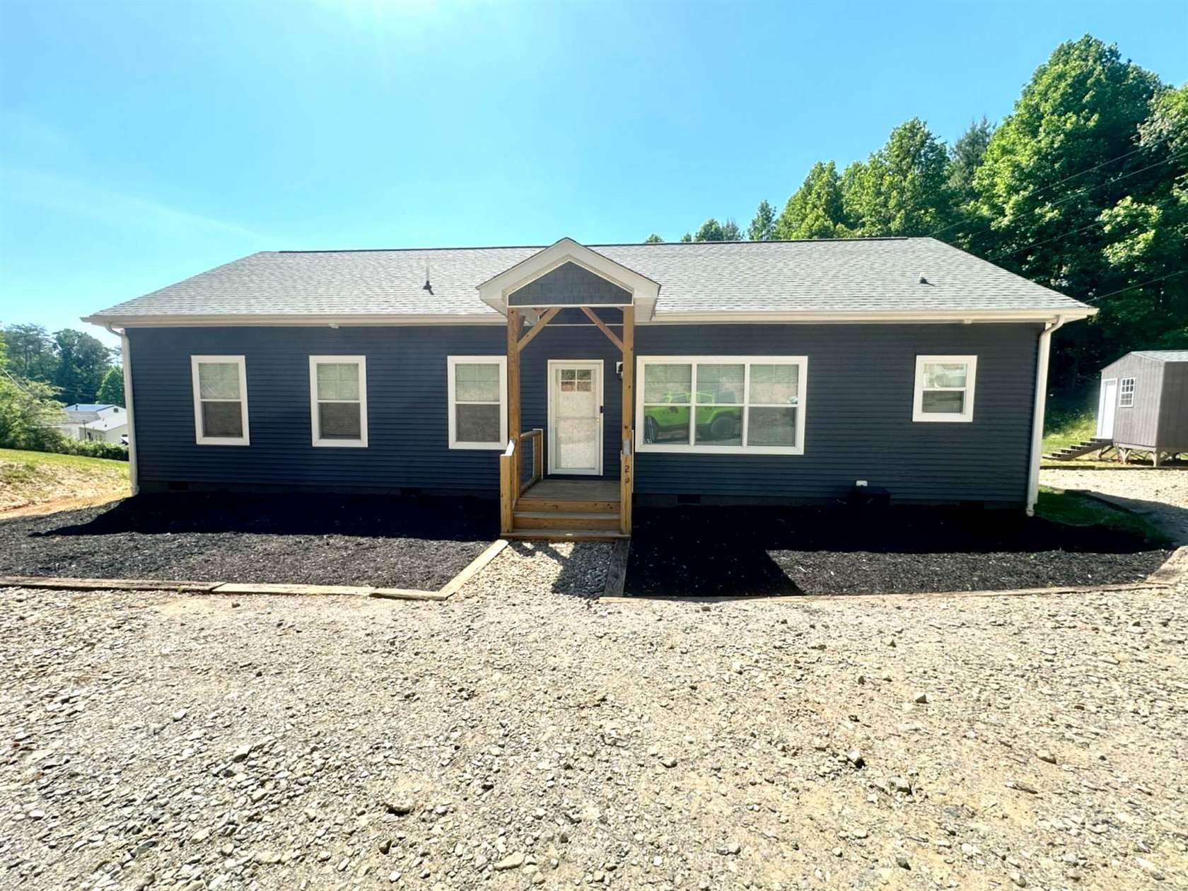 1.75 Acres of Land with Home for Sale in Leicester, North Carolina