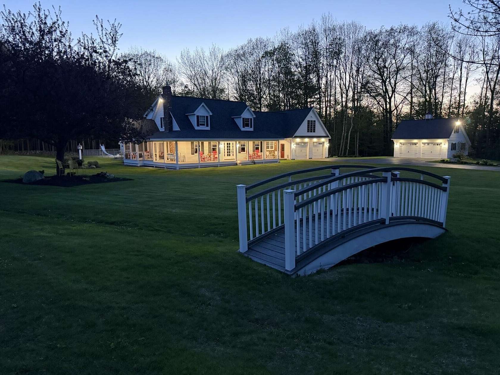 7.55 Acres of Land with Home for Sale in Livermore, Maine