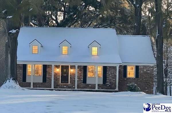 16.2 Acres of Land with Home for Sale in Kingstree, South Carolina