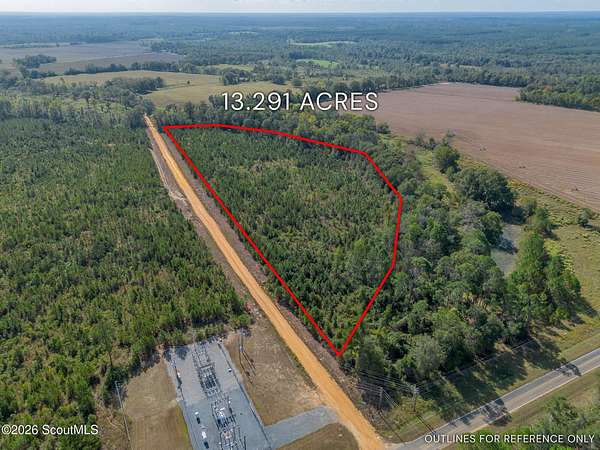 13.3 Acres of Recreational & Residential Land for Sale in Jacksonville, Georgia