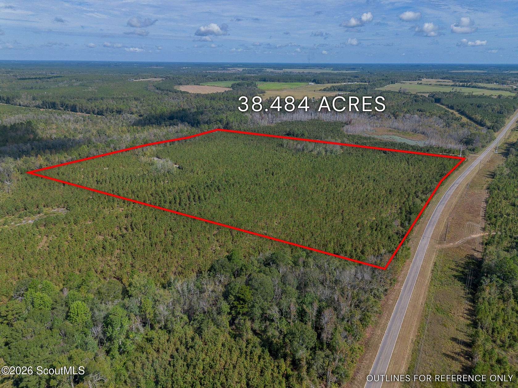 38.5 Acres of Recreational & Residential Land for Sale in Jacksonville, Georgia