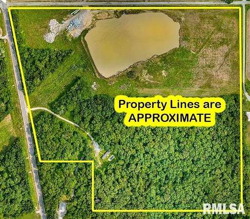 37.6 Acres of Recreational & Residential Land for Sale in Rome Township, Illinois
