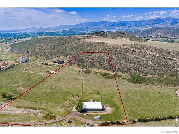 10 Acres of Land with Home for Sale in Laporte, Colorado