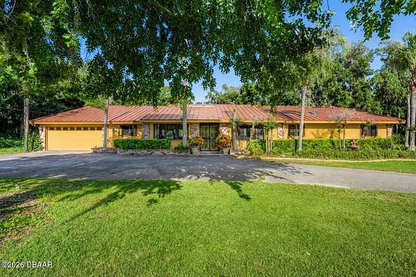 3.14 Acres of Land with Home for Sale in Port Orange, Florida