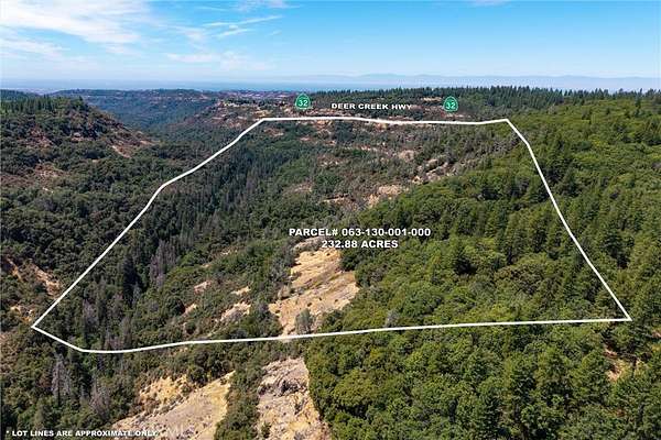 240 Acres of Recreational & Residential Land for Sale in Forest Ranch, California