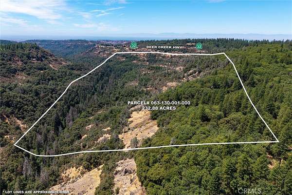 240 Acres of Recreational Land for Sale in Forest Ranch, California