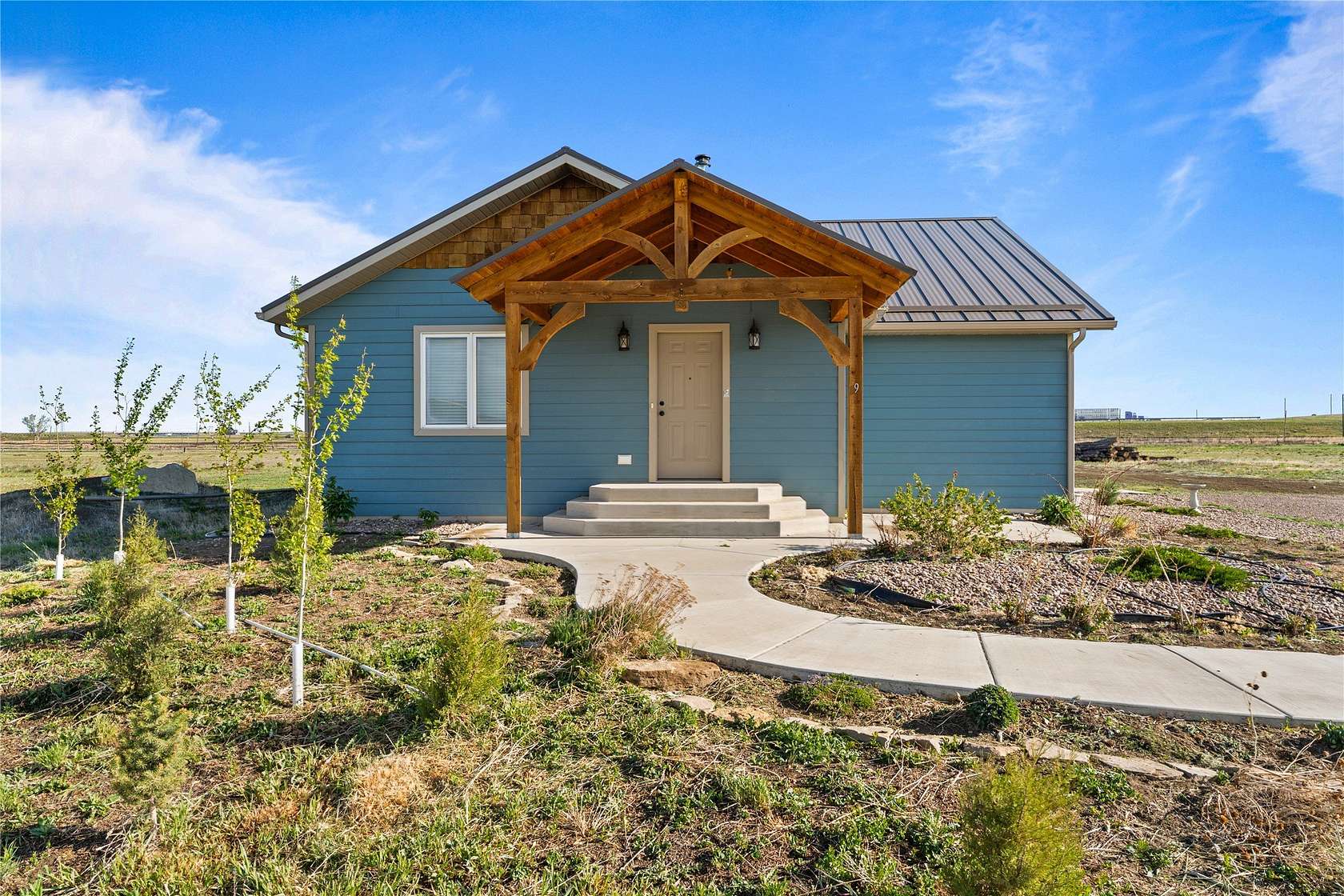 6 Acres of Land with Home for Sale in Great Falls, Montana