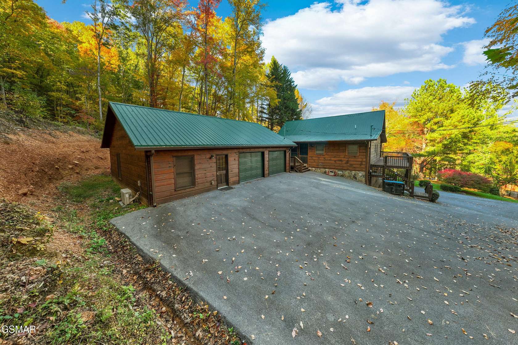 8.32 Acres of Land with Home for Sale in Sevierville, Tennessee