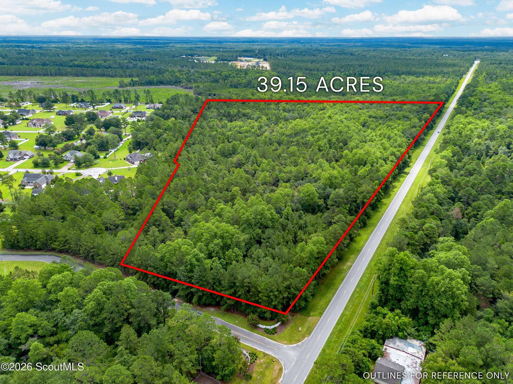 39.2 Acres of Recreational & Residential Land for Sale in Jesup, Georgia