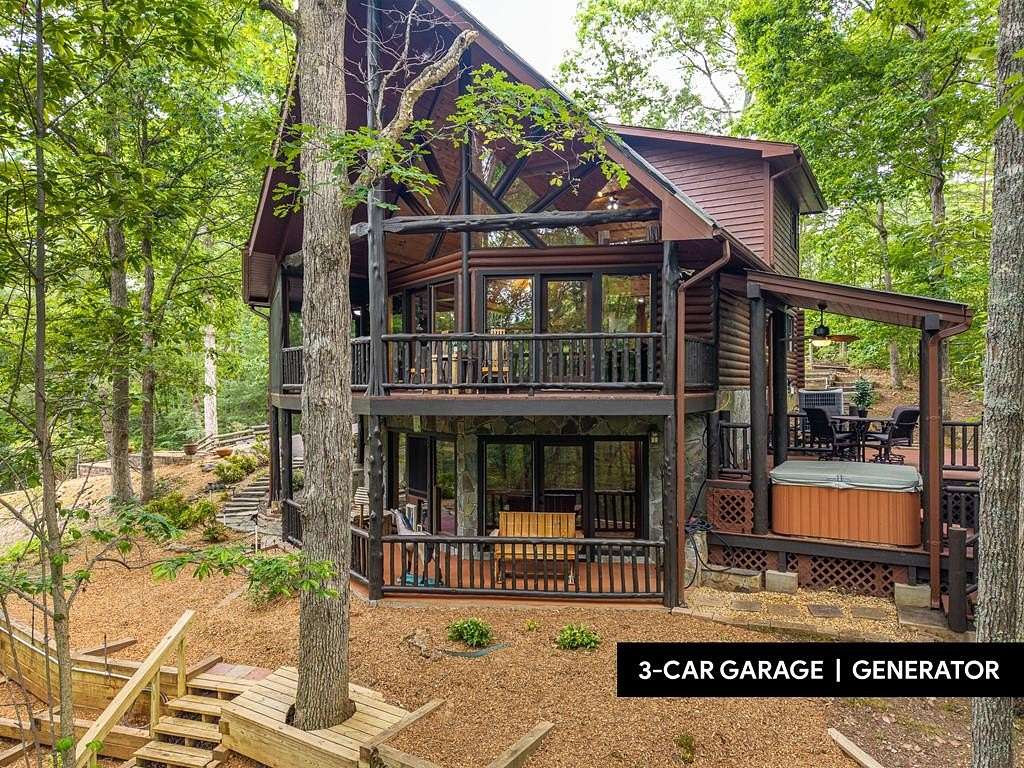2.47 Acres of Land with Home for Sale in Mineral Bluff, Georgia