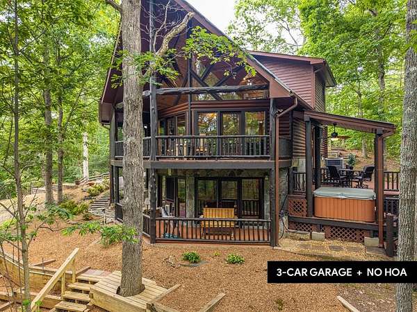 2.47 Acres of Land with Home for Sale in Mineral Bluff, Georgia