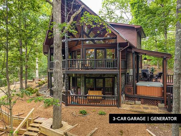 2.47 Acres of Land with Home for Sale in Mineral Bluff, Georgia