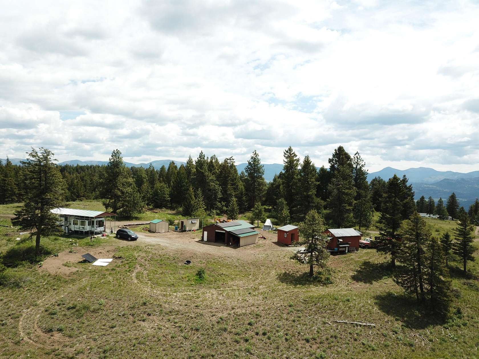 10 Acres of Land with Home for Sale in Republic, Washington
