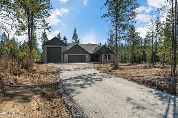 5 Acres of Land with Home for Sale in Athol, Idaho