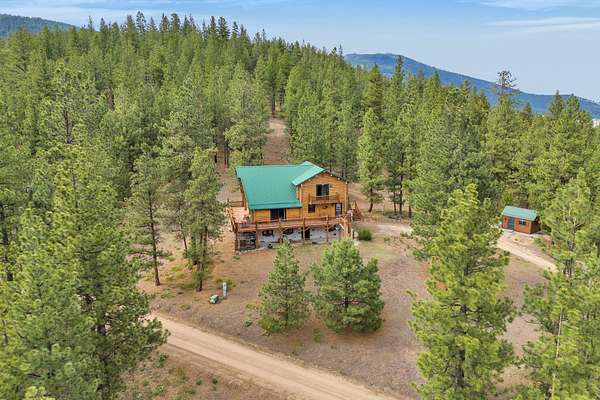 17 Acres of Recreational Land with Home for Sale in Victor, Montana