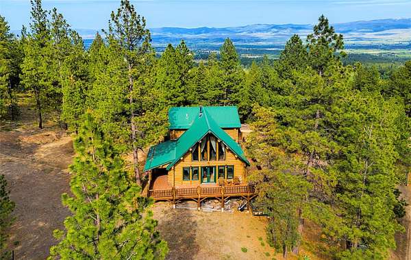 17 Acres of Recreational Land with Home for Sale in Victor, Montana