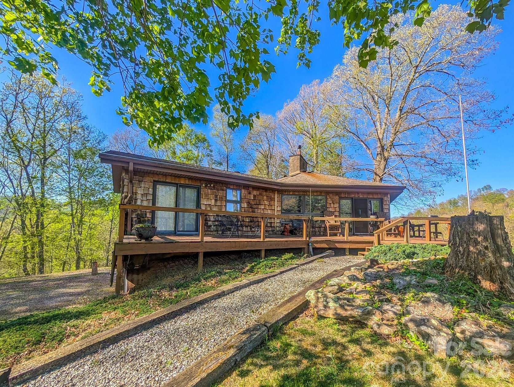 23 Acres of Land with Home for Sale in Burnsville, North Carolina