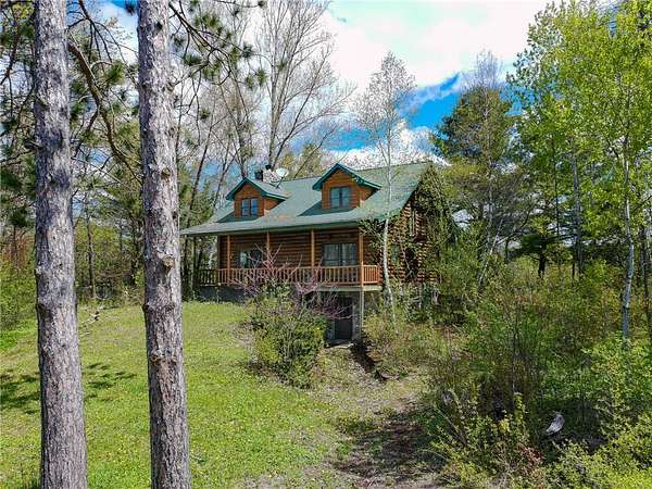 5.86 Acres of Land with Home for Sale in Moose Lake, Minnesota