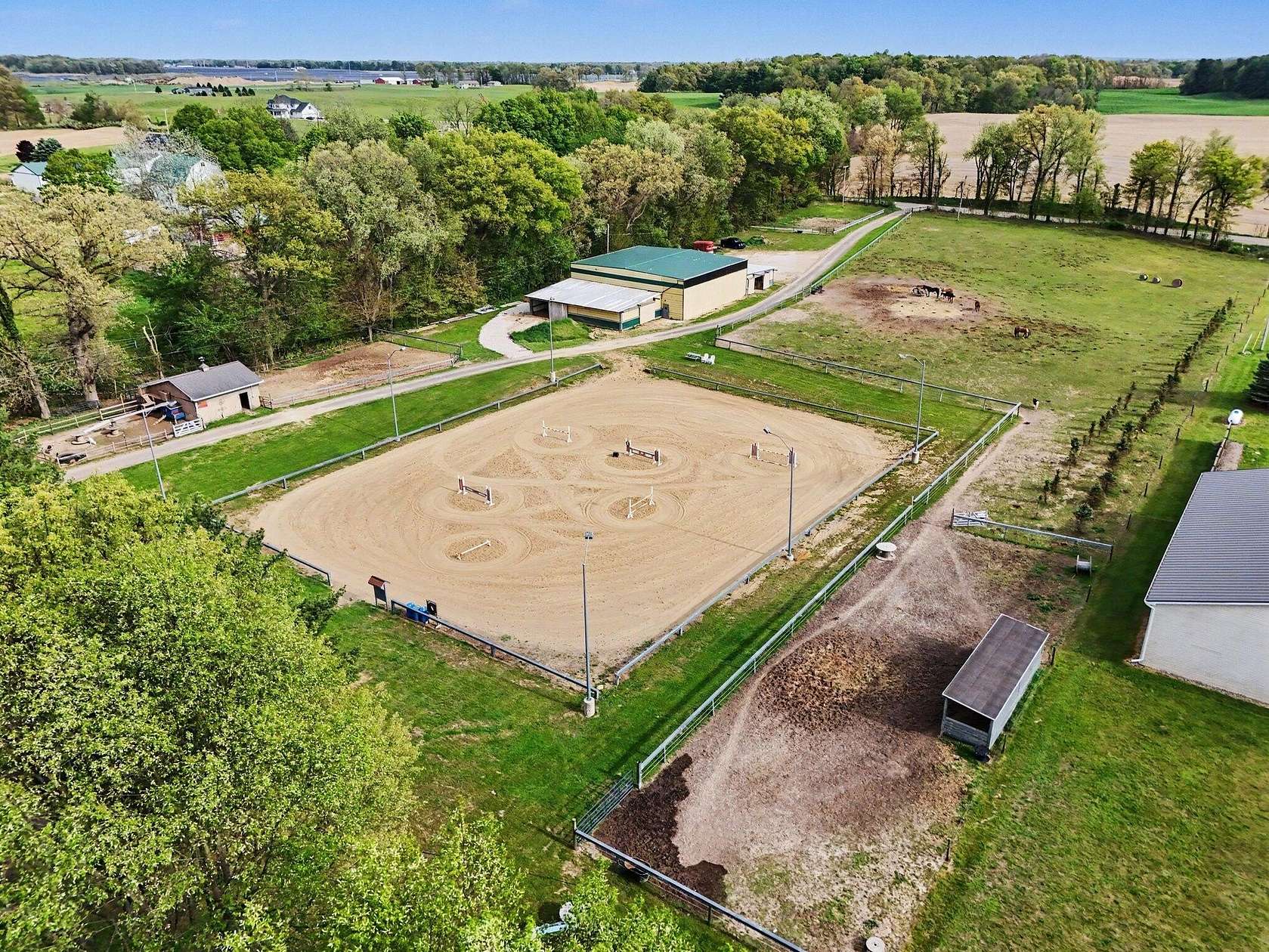 10 Acres of Land with Home for Sale in Battle Creek, Michigan