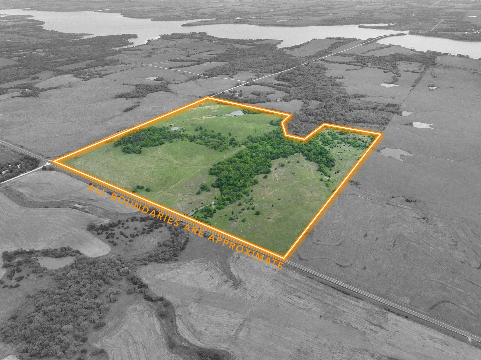 144 Acres of Land for Sale in Osage City, Kansas