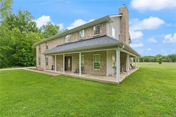 7 Acres of Land with Home for Sale in Memphis, Indiana