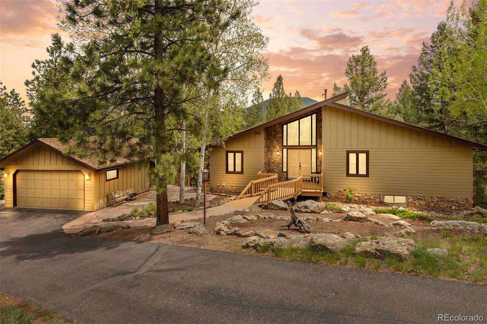 2 Acres of Land with Home for Sale in Evergreen, Colorado
