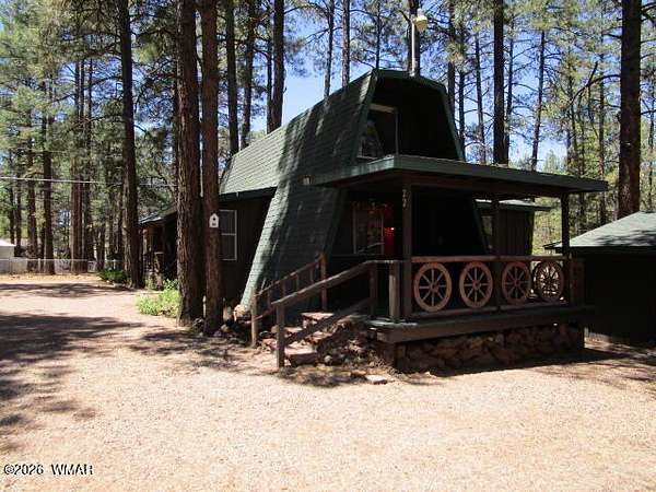 0.92 Acres of Land with Home for Lease in Pinetop, Arizona