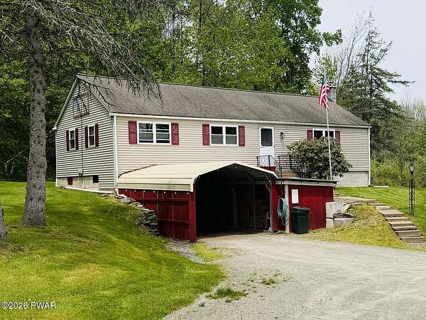 3.2 Acres of Land with Home for Sale in Pleasant Mount, Pennsylvania