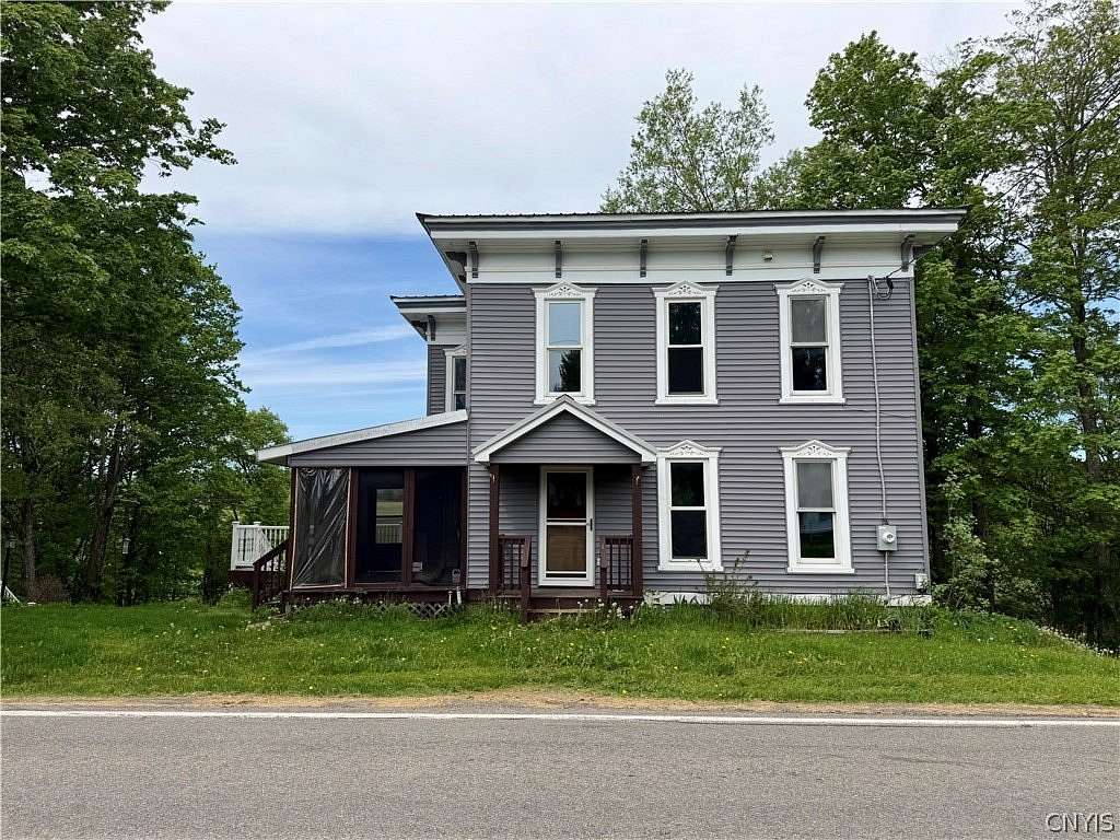 5.8 Acres of Land with Home for Sale in Pitcher, New York