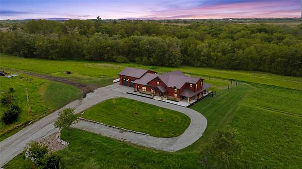 36.3 Acres of Agricultural Land with Home for Sale in Winterset, Iowa