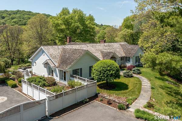 8 Acres of Land with Home for Sale in Roxbury, Connecticut