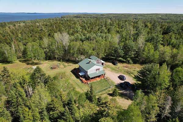 39.7 Acres of Land with Home for Sale in Robbinston, Maine