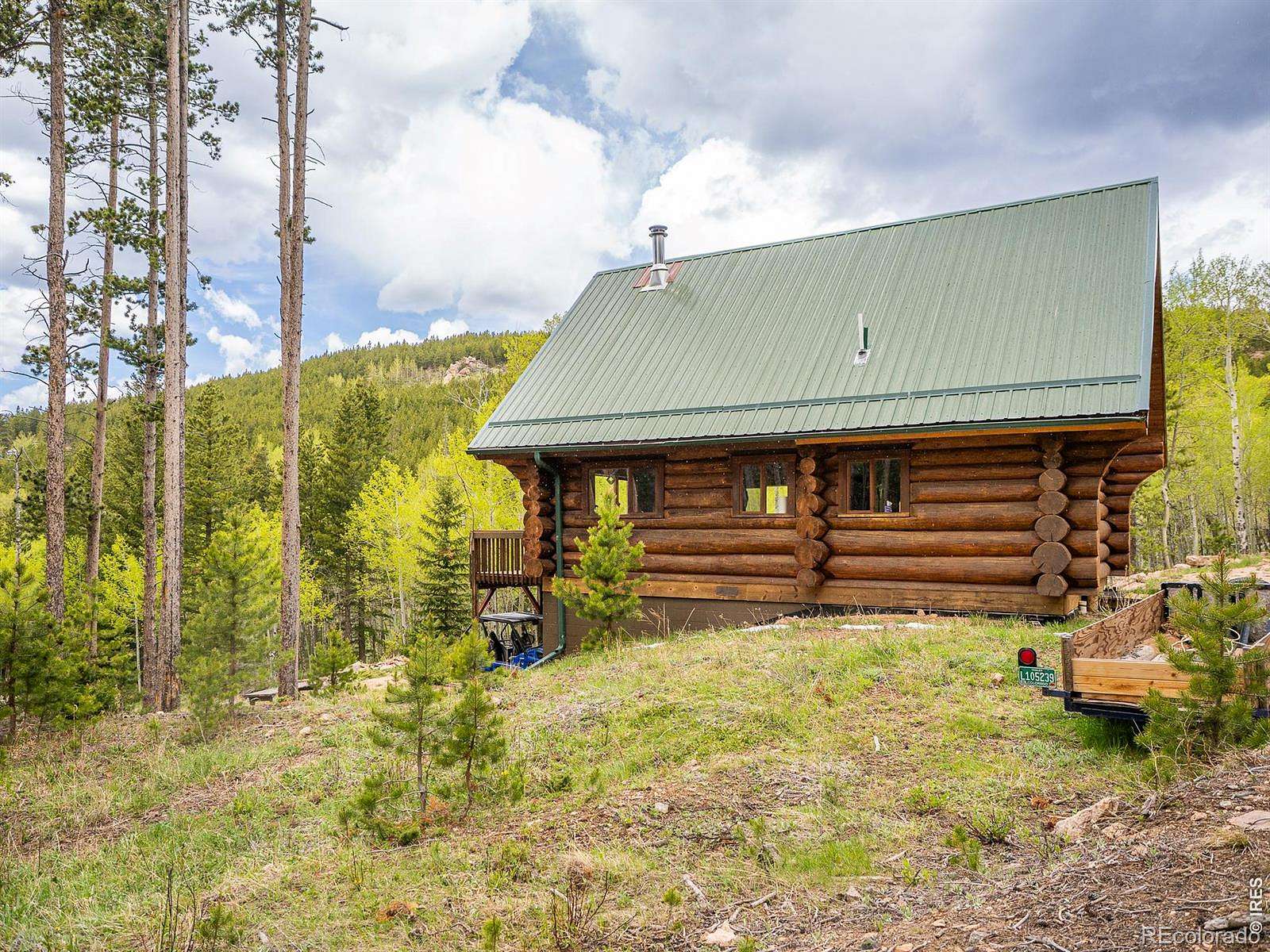 3 Acres of Land with Home for Sale in Red Feather Lakes, Colorado