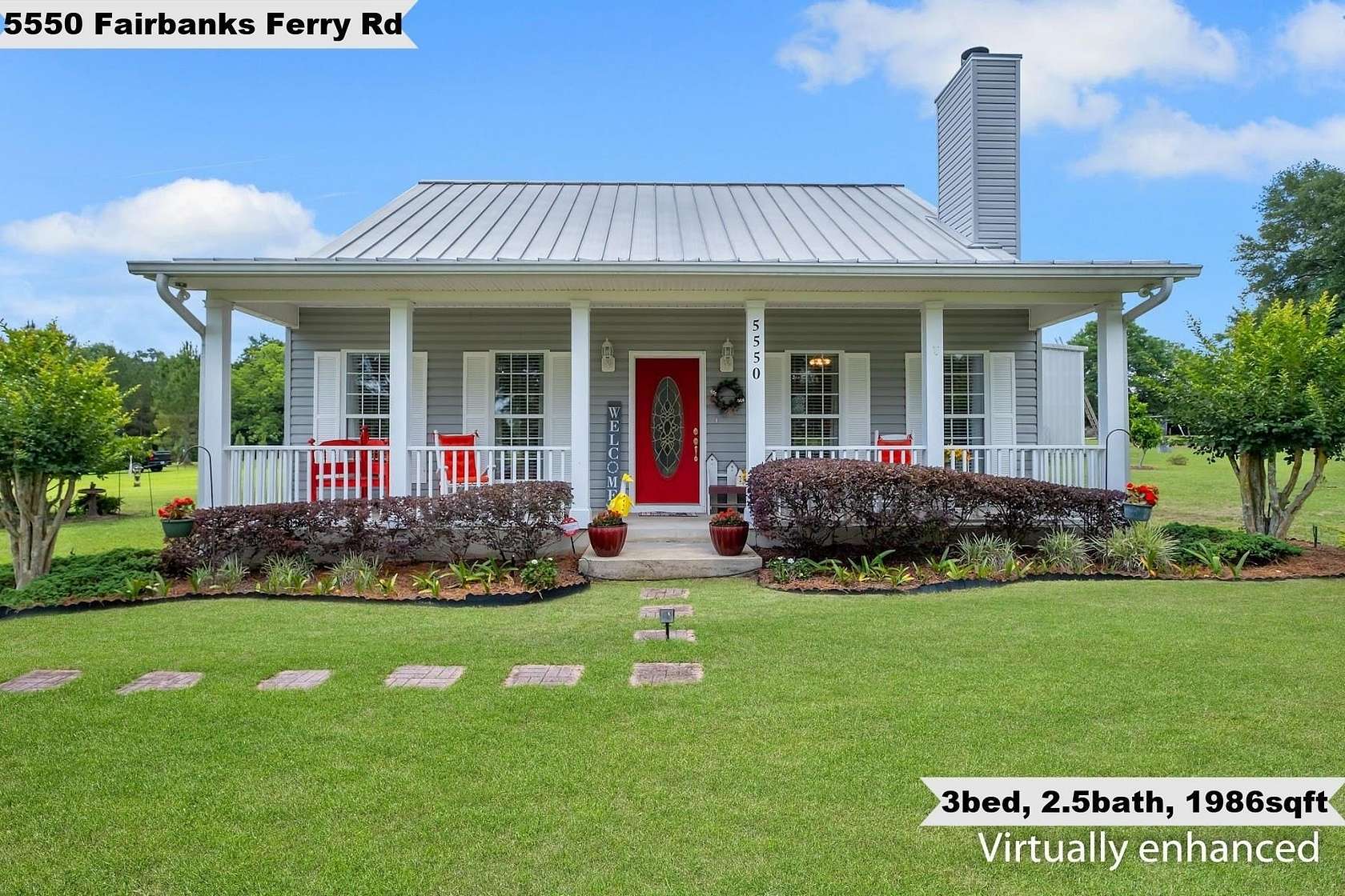 3.5 Acres of Land with Home for Sale in Havana, Florida
