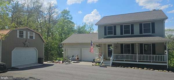 7.83 Acres of Land with Home for Sale in Cross Junction, Virginia