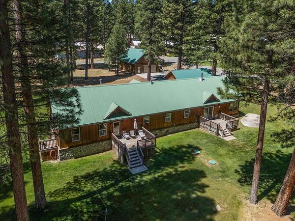 6.9 Acres of Land with Home for Sale in Calpine, California