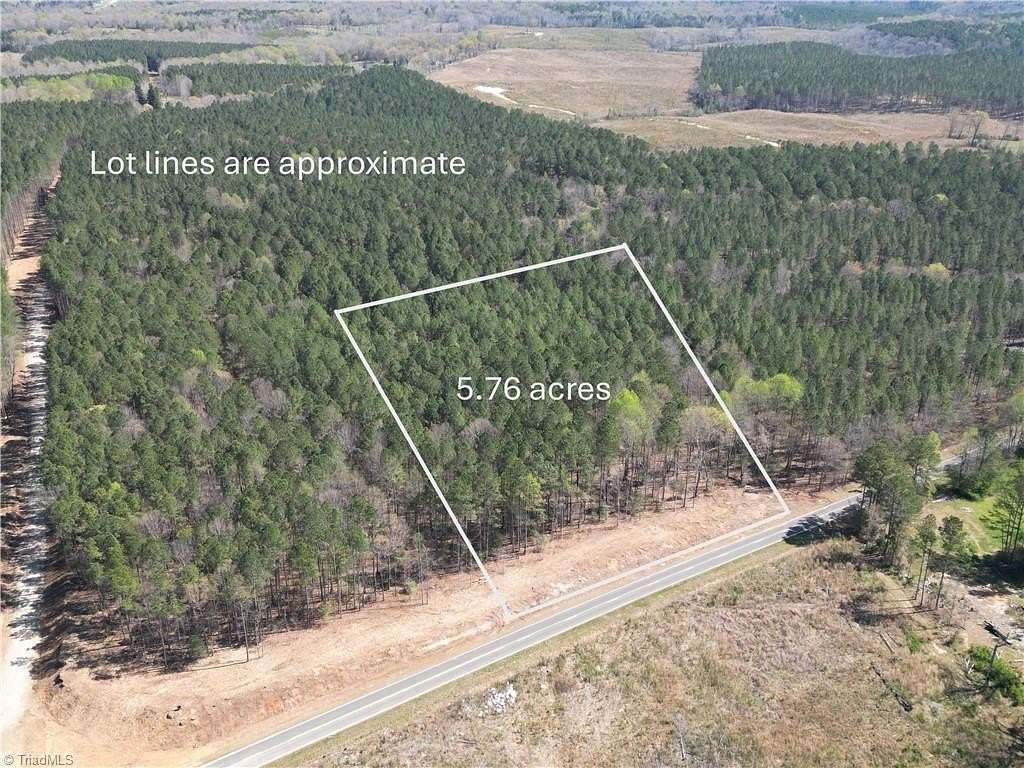 5.76 Acres of Residential Land for Sale in Seagrove, North Carolina