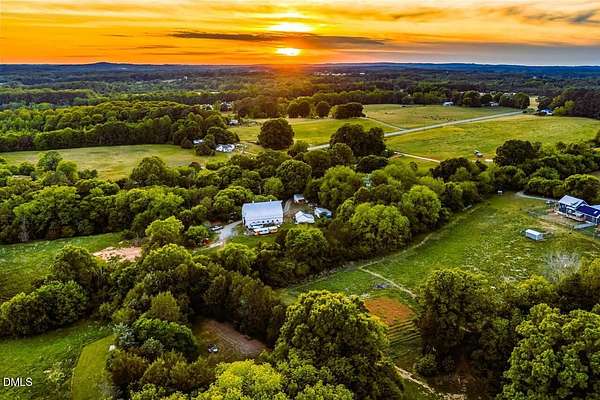 56.8 Acres of Land with Home for Sale in Snow Camp, North Carolina