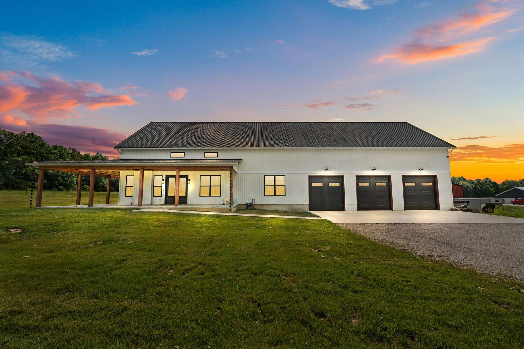 4.88 Acres of Land with Home for Sale in Fair Grove, Missouri