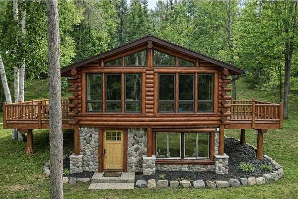 13 Acres of Recreational Land with Home for Sale in Outing, Minnesota