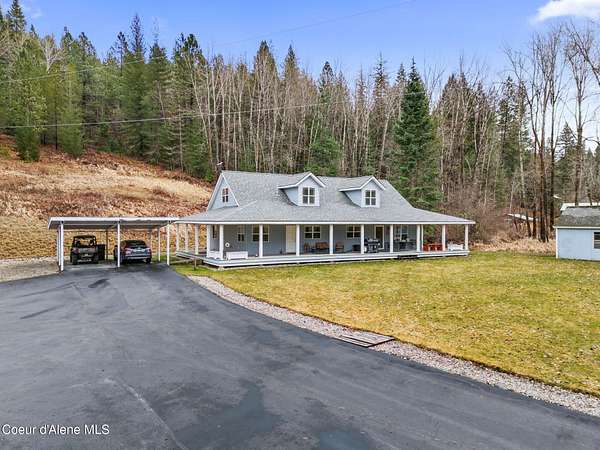 5 Acres of Land with Home for Sale in Kingston, Idaho