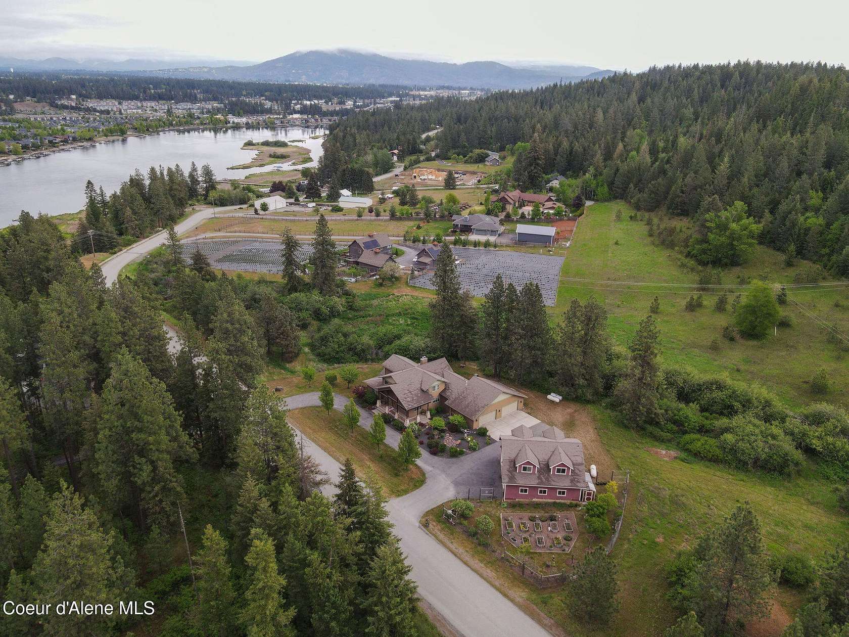2.69 Acres of Land with Home for Sale in Coeur d'Alene, Idaho