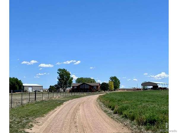 49.8 Acres of Agricultural Land with Home for Sale in Weldona, Colorado