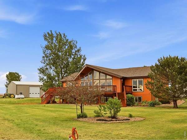 49.8 Acres of Agricultural Land with Home for Sale in Weldona, Colorado