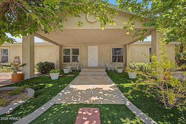 1.8 Acres of Land with Home for Lease in Wittmann, Arizona